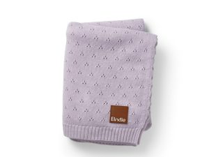 Pointelle Blanket Elodie Details - Lavender Love
