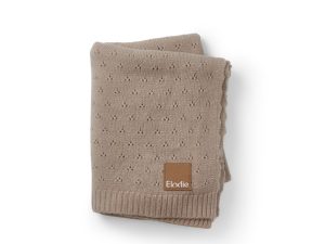 Pointelle Blanket Elodie Details - Tender Taupe