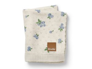 Pointelle Blanket Elodie Details - Blueberry Bliss