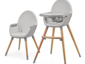 KINDERKRAFT Stolička jedálenská FINI2 Grey