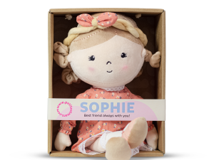 PETITE&MARS Bábika plyšová Sophie 0m+, 35 cm