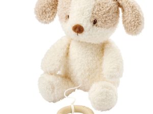NATTOU Hračka plyšová hudobná Teddy psík 24 cm, 0m+